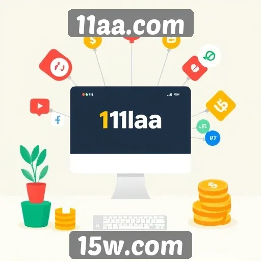 Estratégias de monetização do 11aa.com